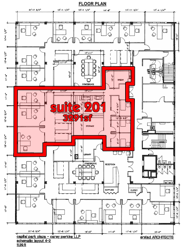 300 N 6th St, Boise, ID à louer Plan d’étage– Image 1 sur 1