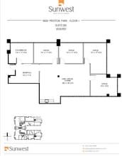 1800 Preston Park Blvd, Plano, TX à louer Plan d’étage– Image 1 sur 1