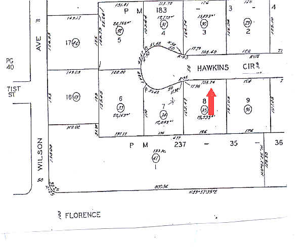 2000-2020 Hawkins Cir, Los Angeles, CA à louer - Plan cadastral – Image 2 sur 15
