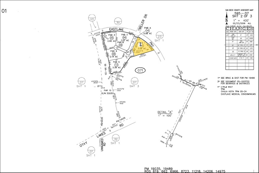 890 Eastlake Pky, Chula Vista, CA à louer - Plan cadastral – Image 3 sur 4