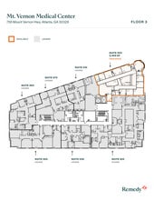 755 Mount Vernon Hwy NE, Atlanta, GA à louer Plan d’étage– Image 1 sur 1