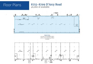 8701-8745 D'Arcy Rd, District Heights, MD à louer Plan d’étage– Image 1 sur 1