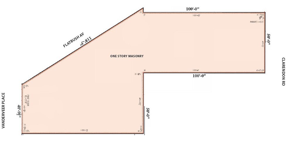 2184 Clarendon Rd, Brooklyn, NY à louer - Plan d’étage – Image 3 sur 6