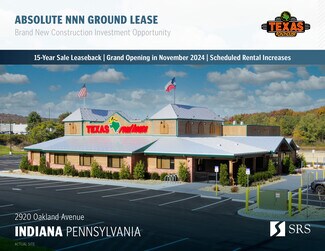 Plus de détails pour 2920 Oakland Ave, Indiana, PA - Local commercial à vendre