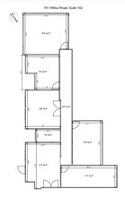 191 Wilbur Rd, Thousand Oaks, CA à louer Plan d’étage– Image 1 sur 4