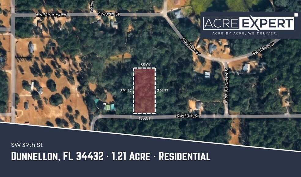 SW 39th St, Dunnellon, FL à vendre - Photo principale – Image 1 sur 3