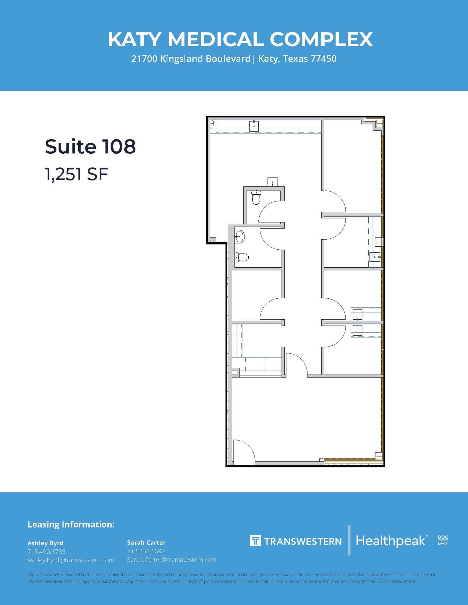 21720 Kingsland Blvd, Katy, TX à louer Plan d’étage– Image 1 sur 1