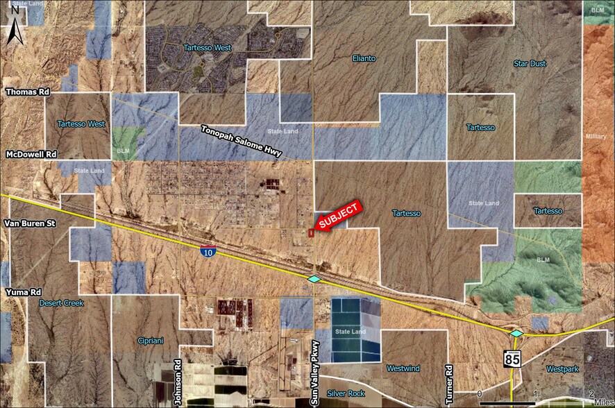 Van Buren & Sun Valley Pkwy st, Buckeye, AZ à vendre - Aérien – Image 2 sur 5