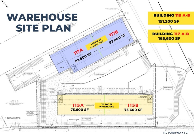 115 Parkway Dr, Rincon, GA à louer - Plan de site – Image 2 sur 25