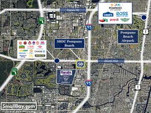 1400 SW 1st Ct, Pompano Beach, FL - VUE AÉRIENNE  vue de carte - Image1