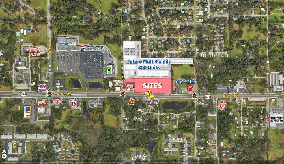 11924 M.L.K. blvd, Seffner, FL à louer - Aérien – Image 2 sur 3