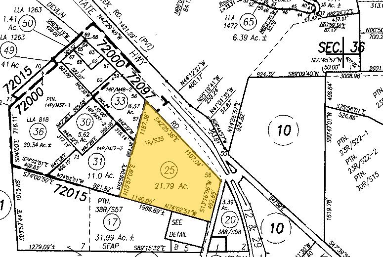 Devlin Rd, Napa, CA à vendre - Plan cadastral – Image 3 sur 3