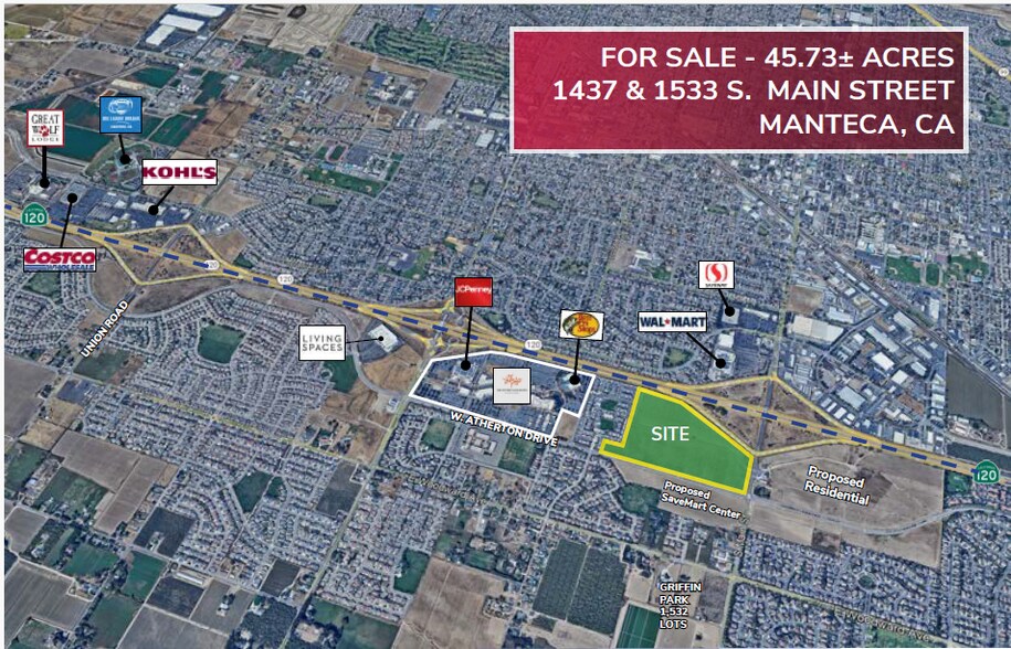 1437 S Main St, Manteca, CA à vendre - Photo de l’immeuble – Image 1 sur 3