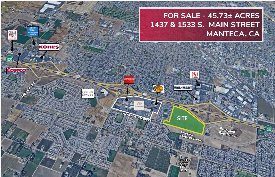 1437 S Main St, Manteca, CA à vendre Photo de l’immeuble– Image 1 sur 4
