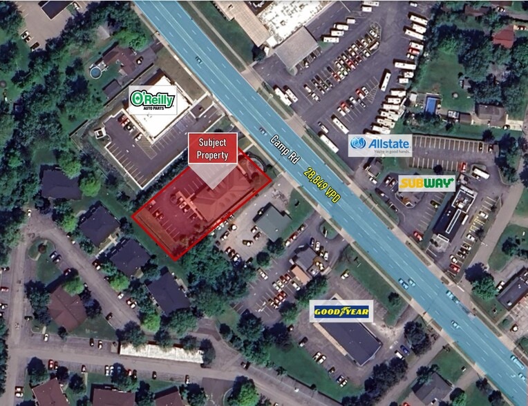 5556 Camp Rd, Hamburg, NY à vendre - Aérien – Image 2 sur 3