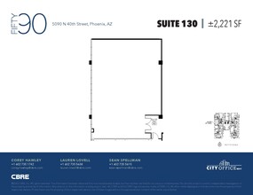 5090 N 40th St, Phoenix, AZ à louer Plan d’étage– Image 1 sur 1