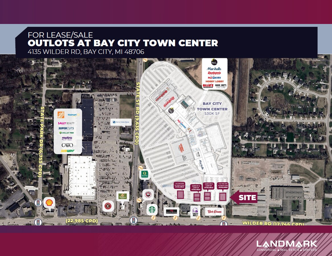 4135 Wilder Rd, Bay City, MI à vendre Photo de l’immeuble– Image 1 sur 2