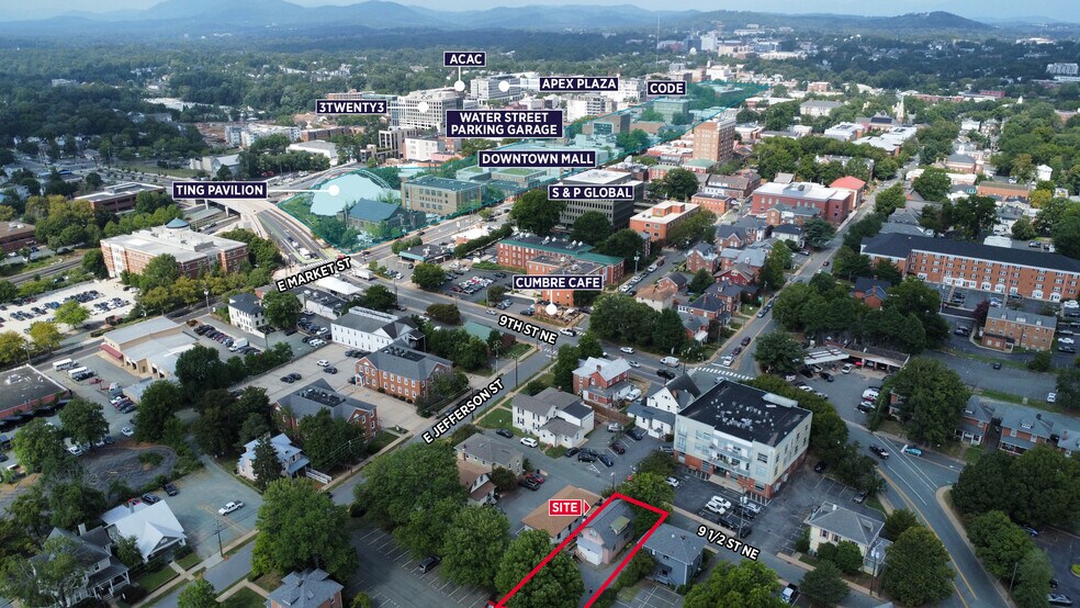 920 9 1/2 St NE, Charlottesville, VA à louer - Aérien – Image 2 sur 2