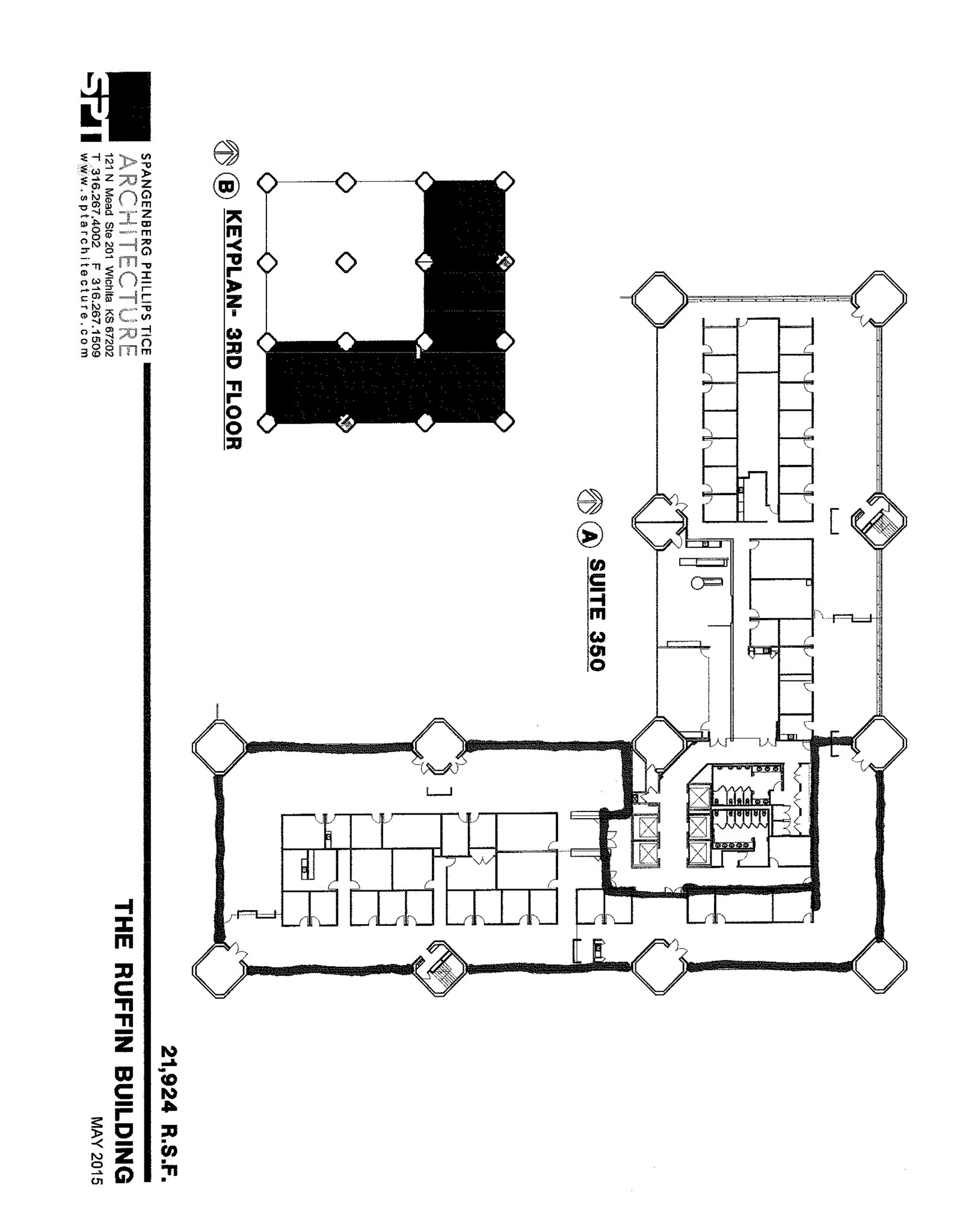 100 N Broadway St, Wichita, KS à louer Plan de site– Image 1 sur 1