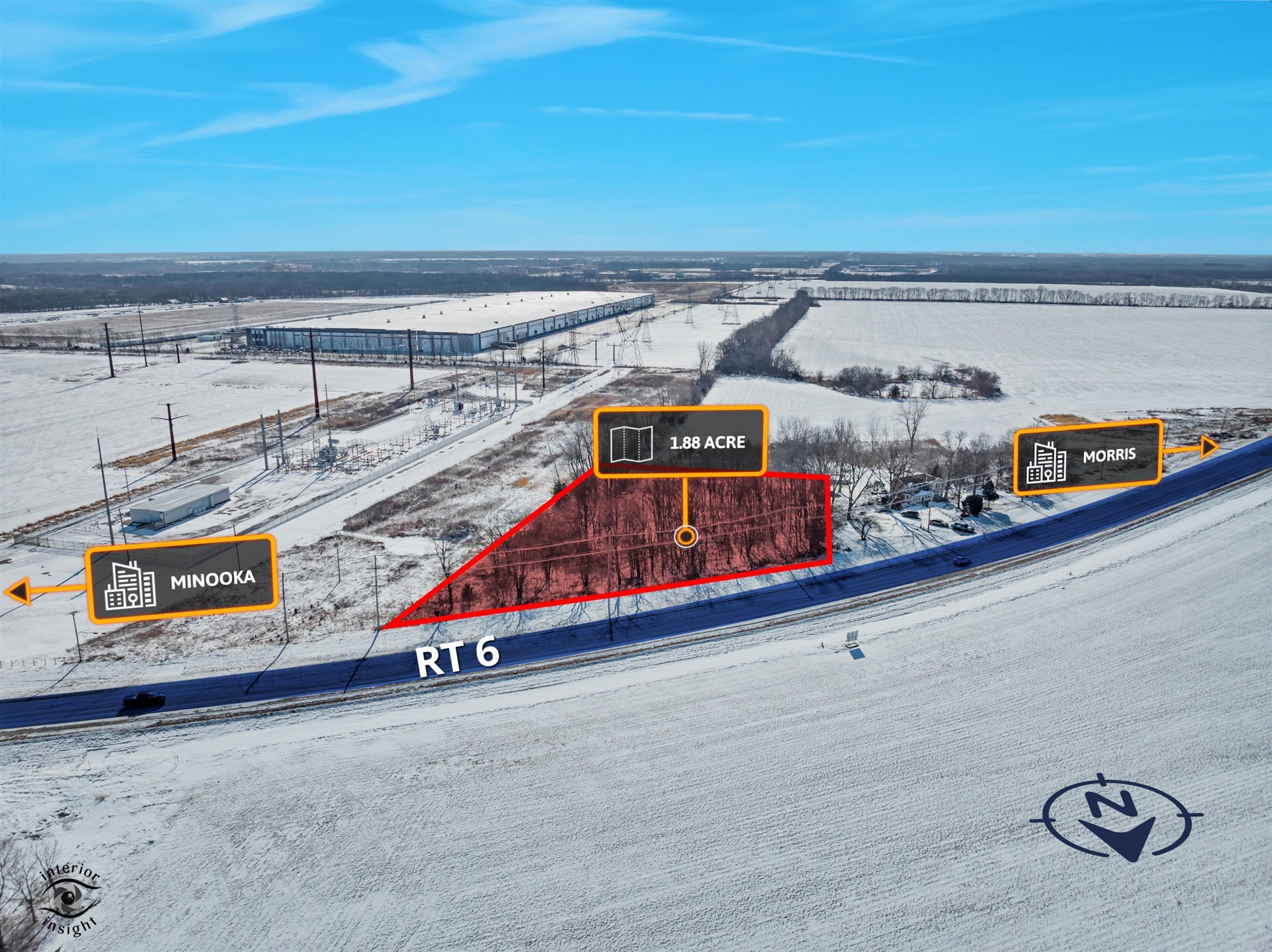 1.88 Acres Route 6, Morris, IL à vendre Photo principale– Image 1 sur 11