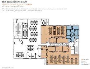 3545-3575 John Hopkins Ct, San Diego, CA à louer Plan d’étage– Image 1 sur 11