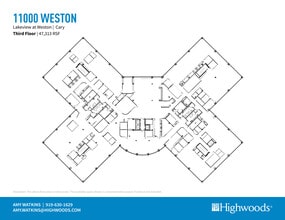 11000 Weston Pky, Cary, NC à louer Plan d’étage– Image 1 sur 1