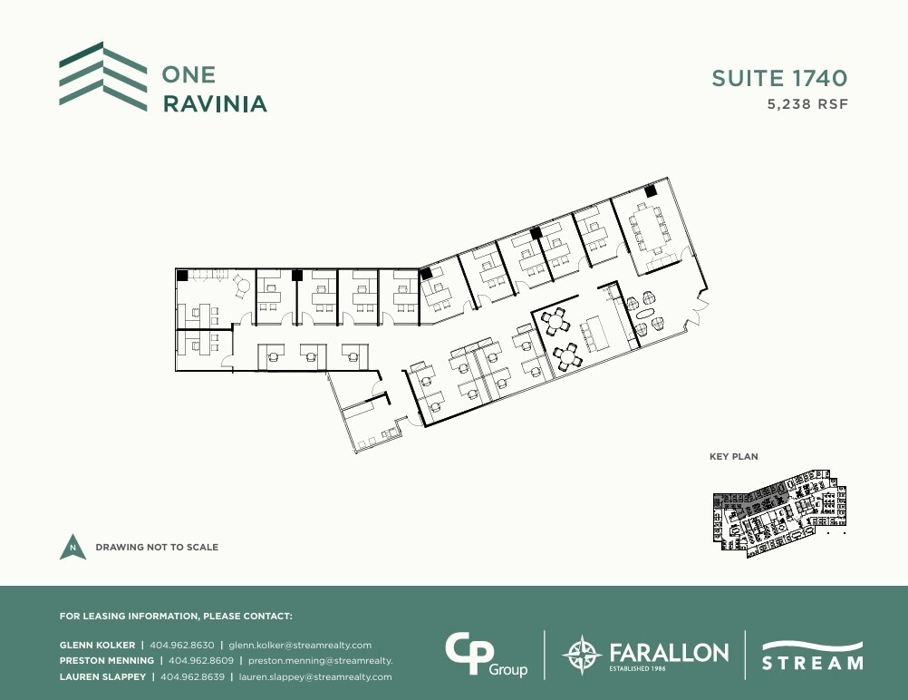 1 Ravinia Dr, Atlanta, GA à louer Plan d’étage– Image 1 sur 1