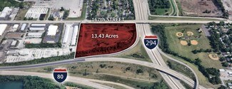 Plus de détails pour 167th Street & I-294, Hazel Crest, IL - Terrain à louer