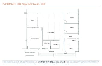 300 Ridgefield Ct, Asheville, NC à louer Plan de site– Image 1 sur 1