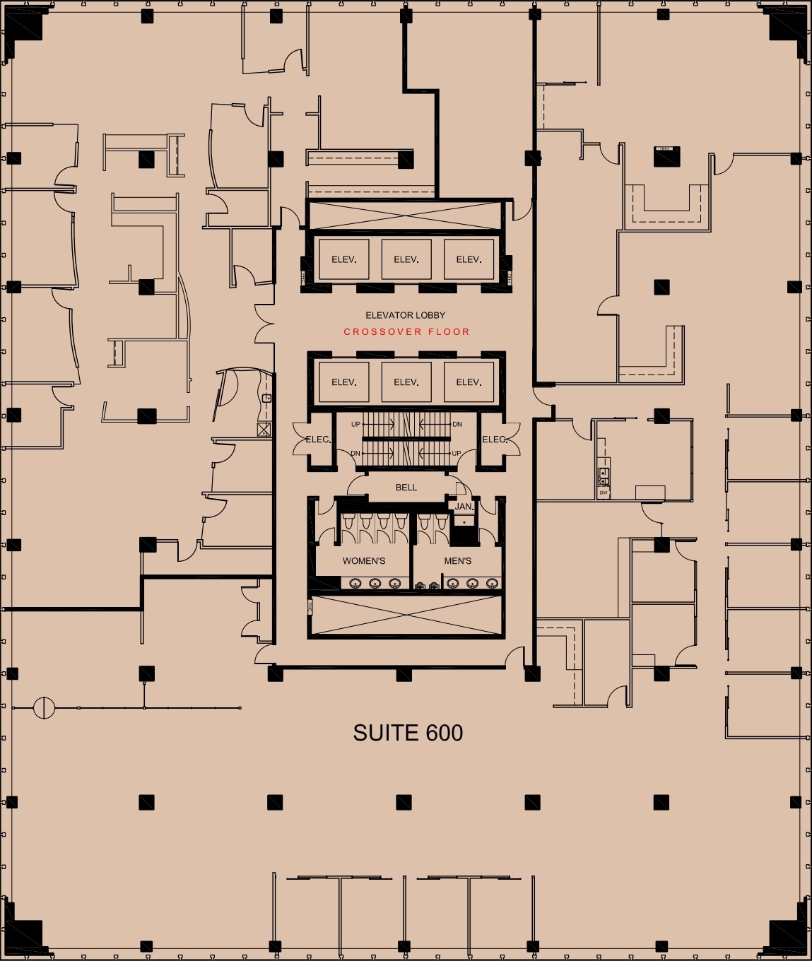 60 Bloor St W, Toronto, ON à louer Plan d’étage– Image 1 sur 1
