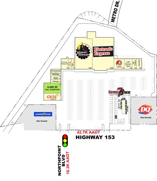 5200-5425 Highway 153, Hixson, TN à louer - Photo de l’immeuble – Image 2 sur 10