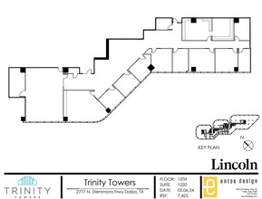 2777 N Stemmons Fwy, Dallas, TX à louer Plan d’étage– Image 1 sur 1