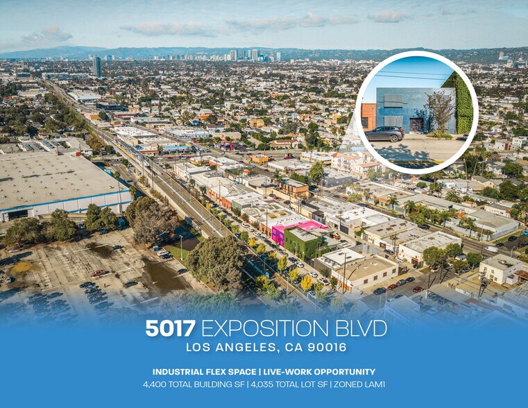 5017 Exposition Blvd, Los Angeles, CA à vendre - Aérien – Image 1 sur 21