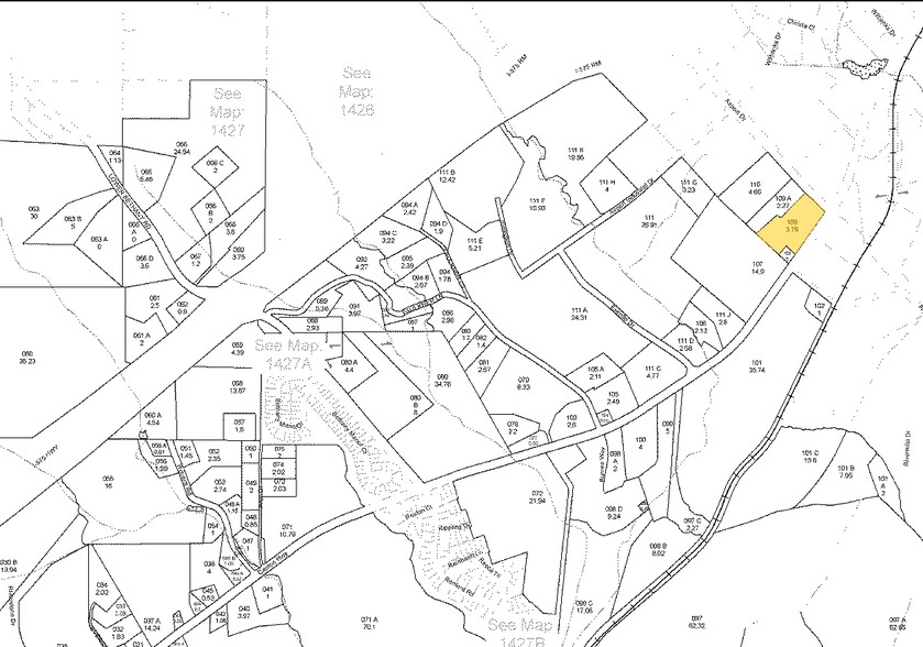5311 Ball Ground Hwy, Ball Ground, GA à louer - Plan cadastral – Image 2 sur 2