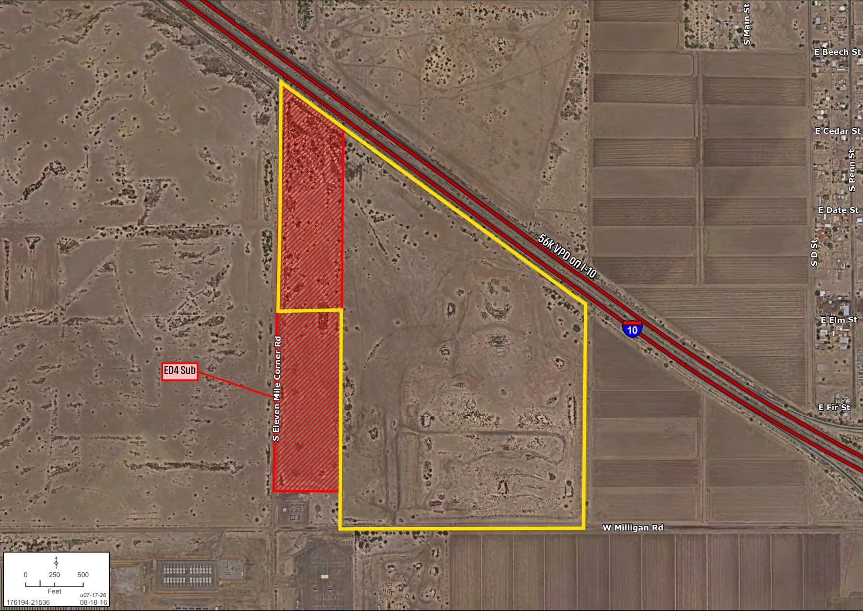 Interstate 10 and Eleven Mile Corner Road, Eloy, AZ à vendre Photo principale– Image 1 sur 4