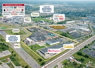 2001 Walden Ave, Cheektowaga, NY - Vue aérienne  vue de carte