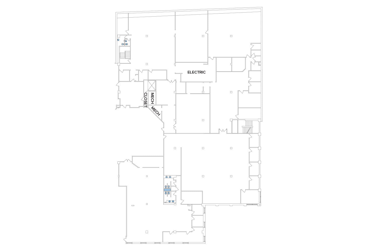 3 W Broad St, Bethlehem, PA à louer Plan d’étage– Image 1 sur 2