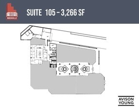 1801 Rockville Pike, Rockville, MD à louer Plan d’étage– Image 1 sur 1