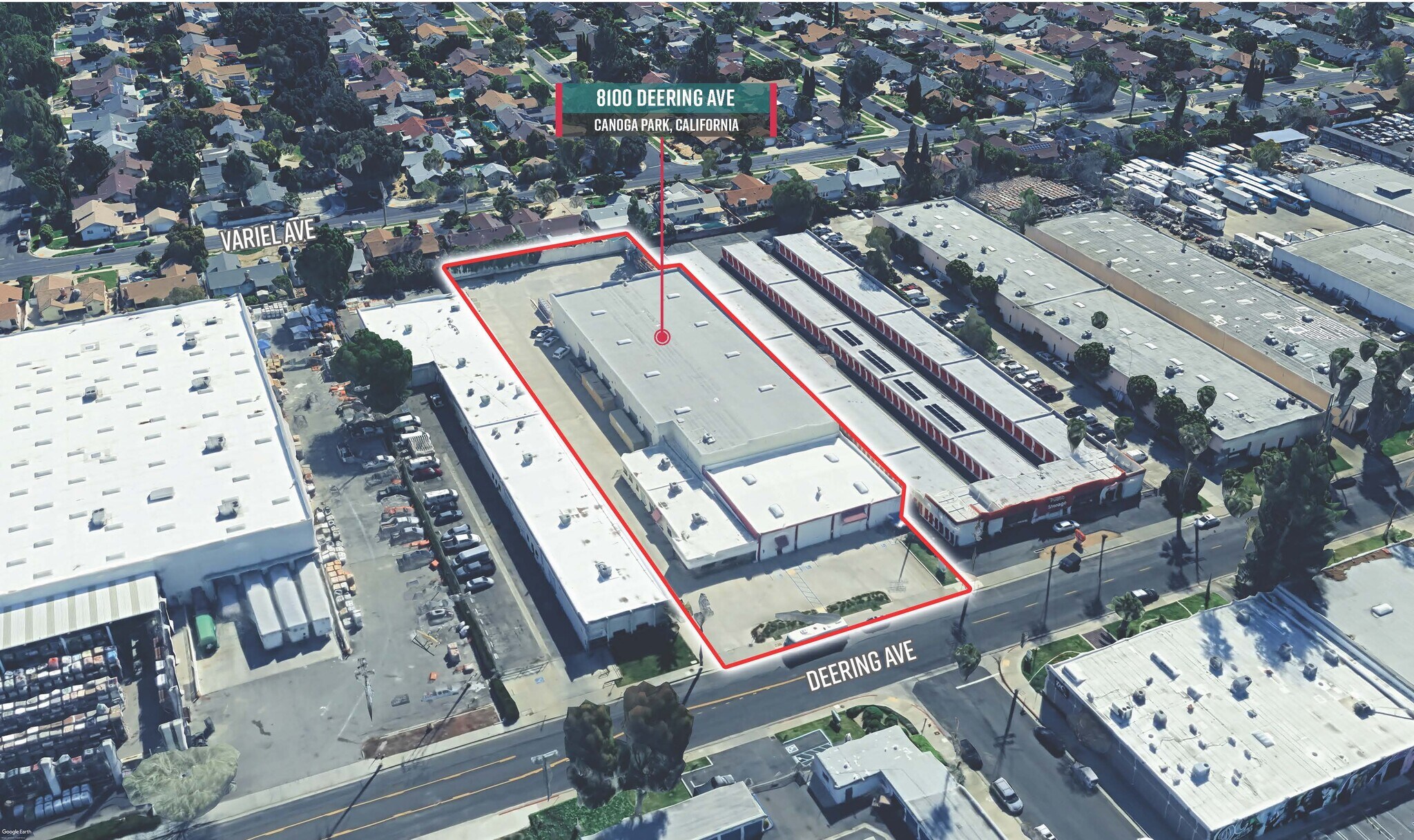 8100 Deering Ave, Canoga Park, CA à louer Photo de l’immeuble– Image 1 sur 8