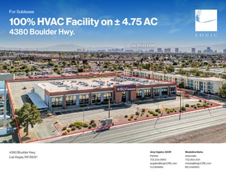 Plus de détails pour 4380 Boulder Hwy, Las Vegas, NV - Local d'activités à louer