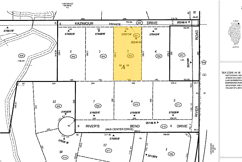 99 Kazimour Dr, Port Barrington, IL à louer - Plan cadastral – Image 2 sur 20