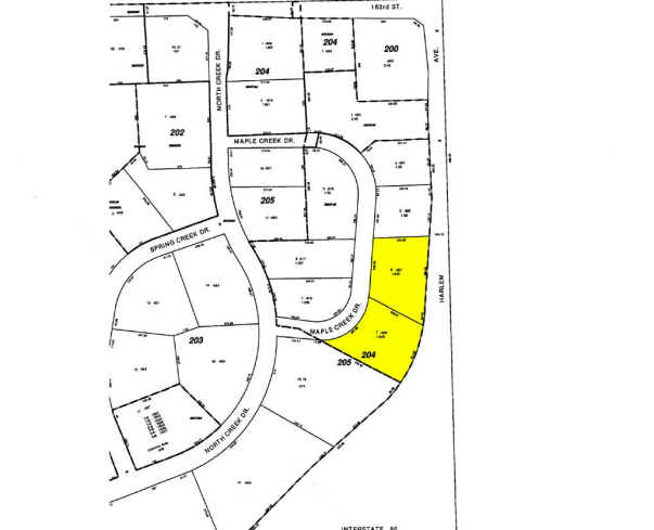 18501 Maple Creek Dr, Tinley Park, IL à vendre - Plan cadastral – Image 3 sur 9