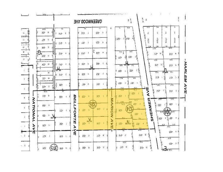 7188 W Dempster St, Morton Grove, IL à louer - Plan cadastral – Image 2 sur 2