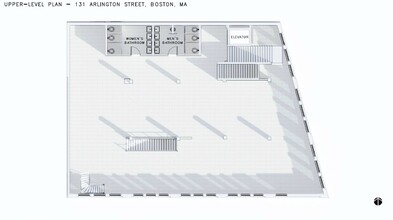 131 Arlington St, Boston, MA à louer Plan d’étage– Image 2 sur 2