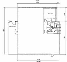 634-670 Montgomery Hwy, Vestavia Hills, AL à louer Plan d’étage– Image 2 sur 2