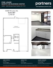 12999-13003 Murphy Rd, Stafford, TX à louer Plan de site– Image 1 sur 1