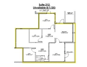 1819 S Dobson Rd, Mesa, AZ à louer Plan d’étage– Image 1 sur 1