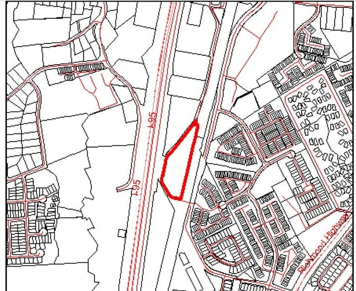 9525 Gunston Cove Rd, Lorton, VA à louer - Plan cadastral – Image 3 sur 4