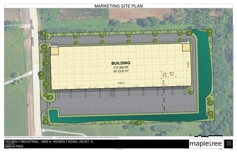 23525 S Vetter Rd, Elwood, IL à louer Plan de site– Image 2 sur 4