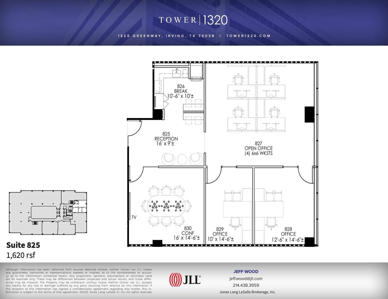 1320 Greenway Dr, Irving, TX à louer Plan d’étage– Image 1 sur 1